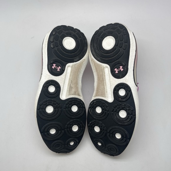 Under Armour Sneakers Womens 10 Phantom 4 Stellar 3027594-600 Pink Running Shoes - Picture 9 of 10